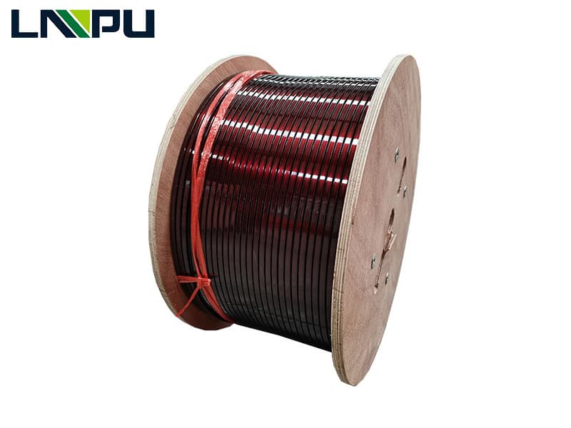 Enameled Flat Aluminum Wire