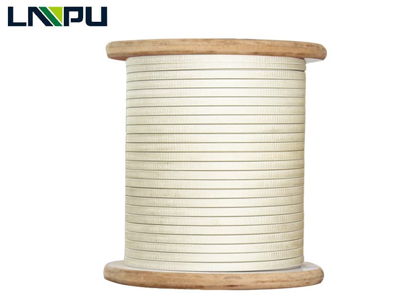 Fiber Glass Covered Round/Flat Aluminum Wire