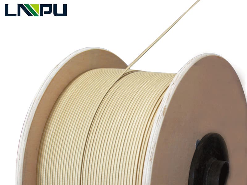 Fiber Glass Covered Round/Flat Aluminum Wire