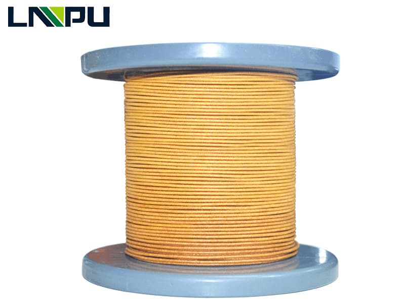 Fiber Glass Covered Round/Flat Copper Wire